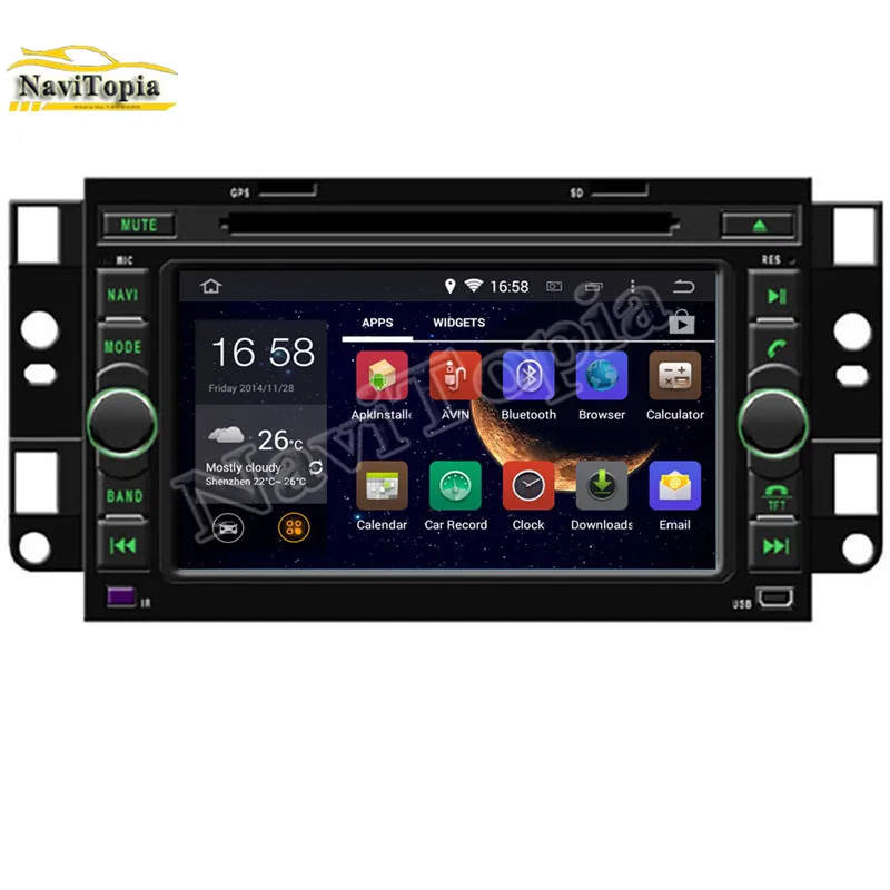 NAVITOPIA 4 Гб ОЗУ 64 ПЗУ PX6 шестиядерный Android 9 0 автомобильный DVD GPS навигатор для EPICA