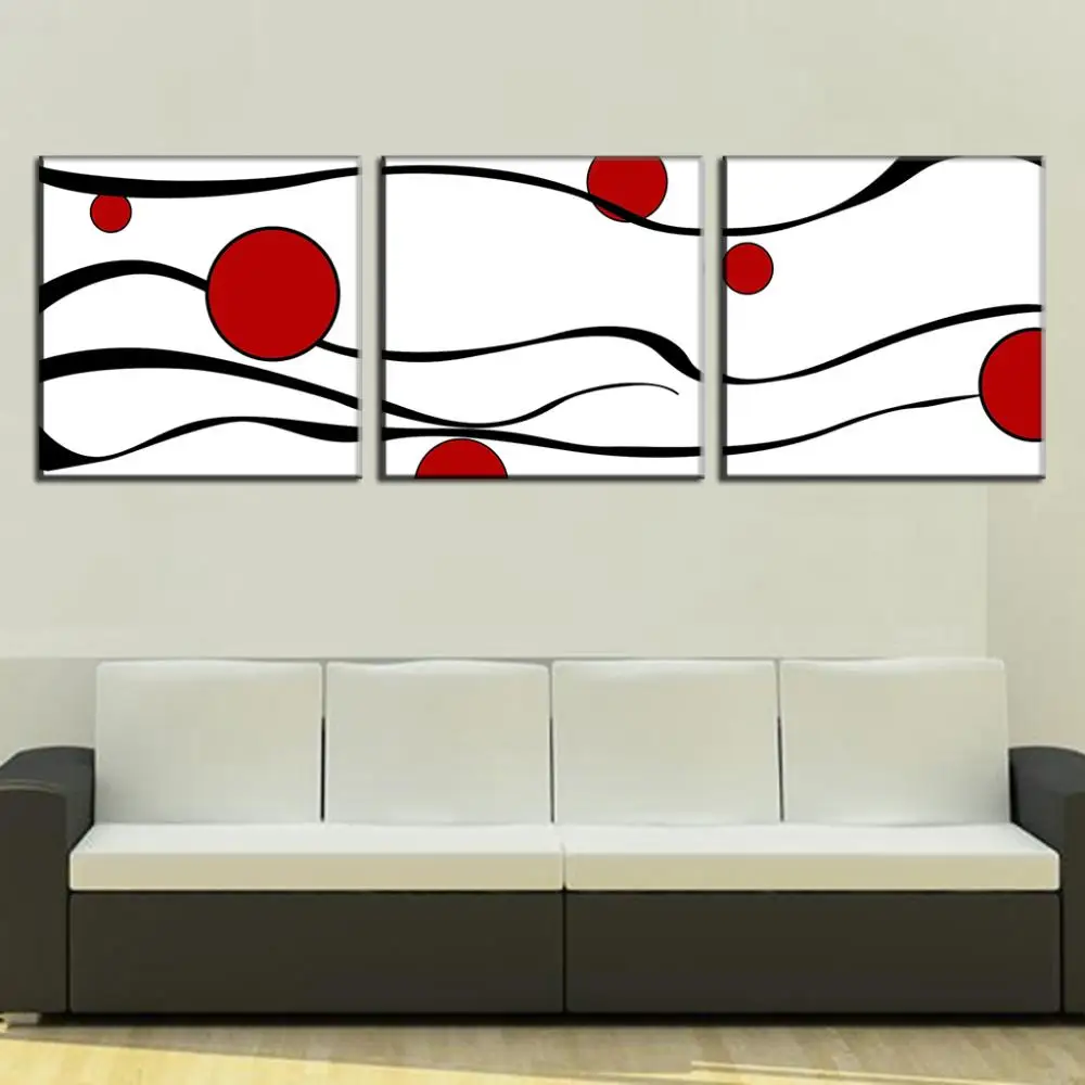 3 Панели геометрические узоры холст картины постер принтер дивана фон наклейки