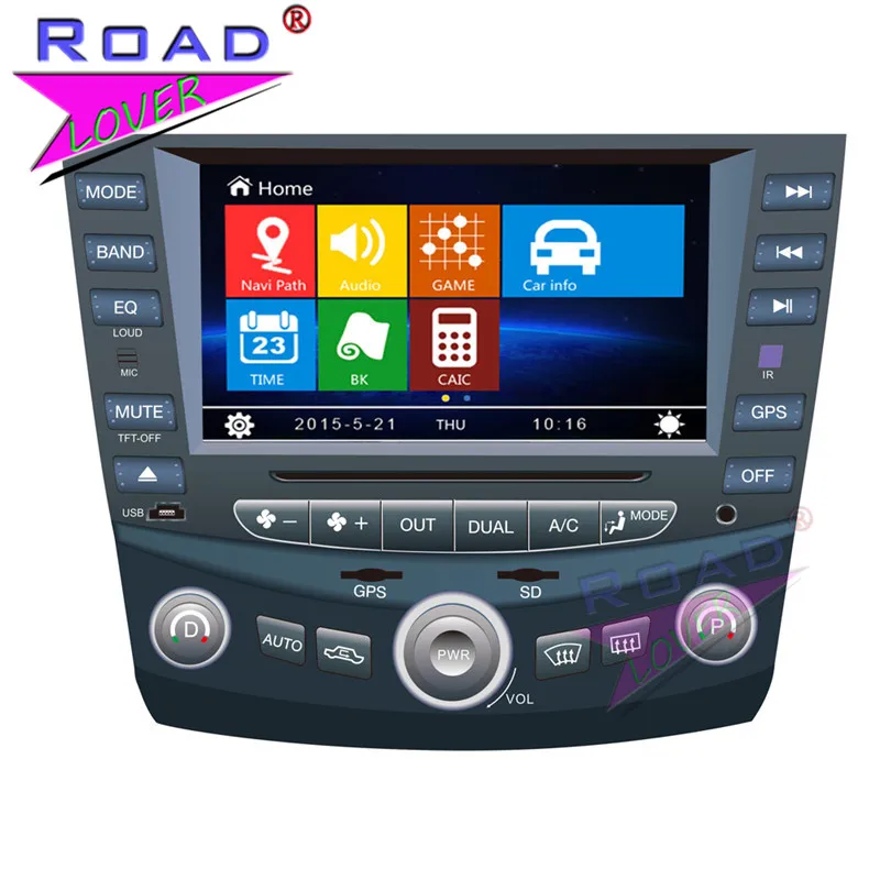 TOPNAVI Wince 6 0 2Din 8 дюймов Автомобильный мультимедийный DVD плеер для Honda Accord 07 Стерео GPS