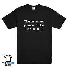 Нет места как дома смешной интернет лозунг футболка веб Nerd IP