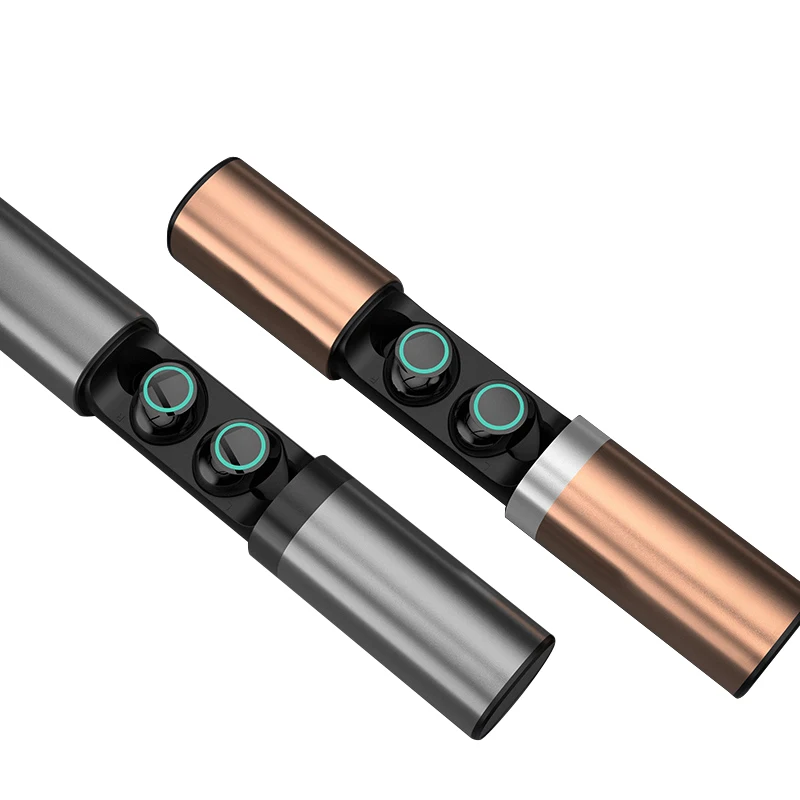 IPX4 Водонепроницаемая TWS Trure Беспроводная гарнитура Bluetooth вакуумные