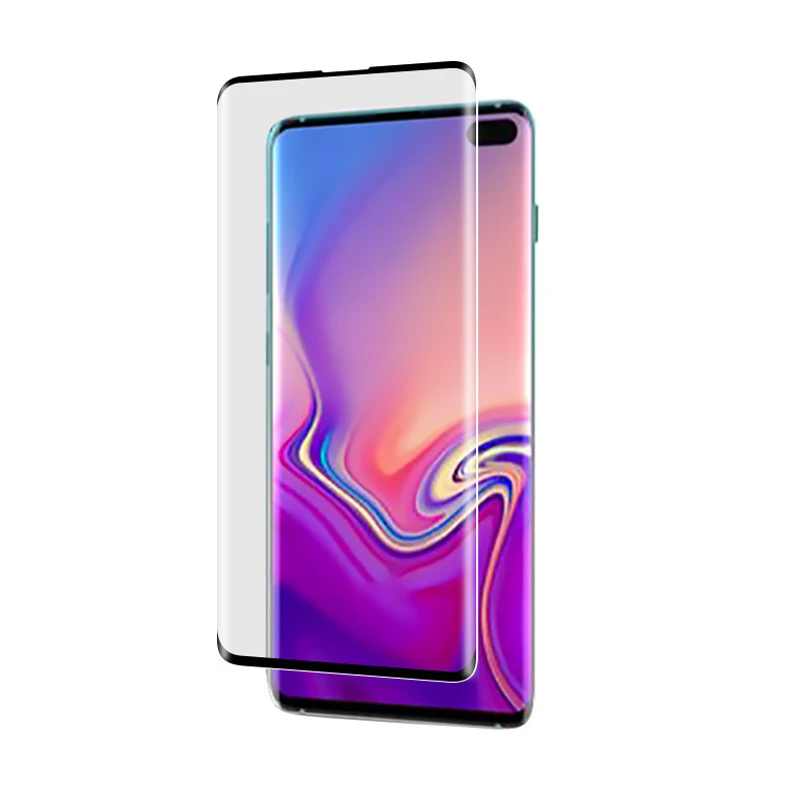 50 шт. DHL 3D полное покрытие из закаленного стекла для samsung galaxy s10 s10e Plus изогнутая