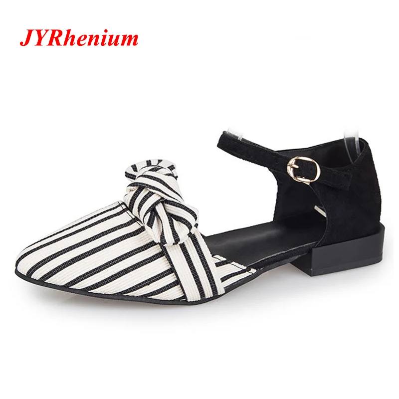 JYRhenium/Новинка 2018 г. модные повседневные сандалии женская обувь с ремешком на
