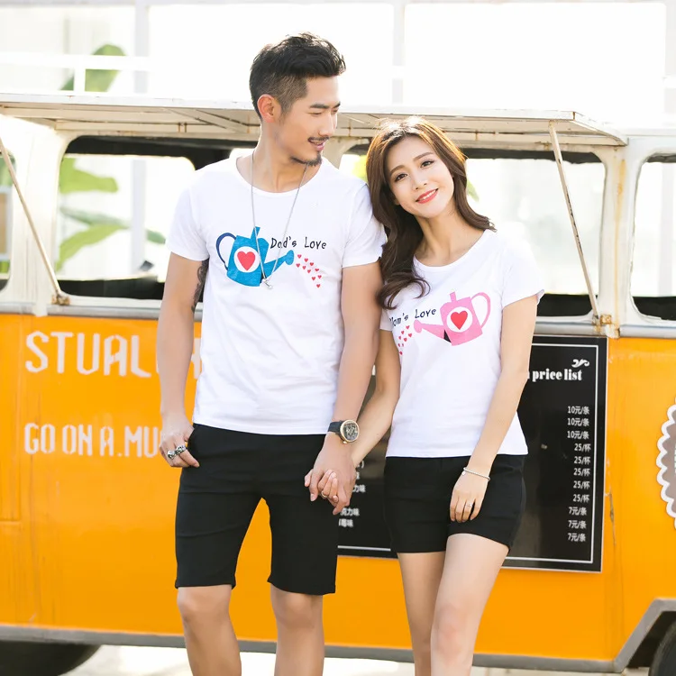 2016 Детская летняя футболка с принтом чайника лейка семья из трех человек