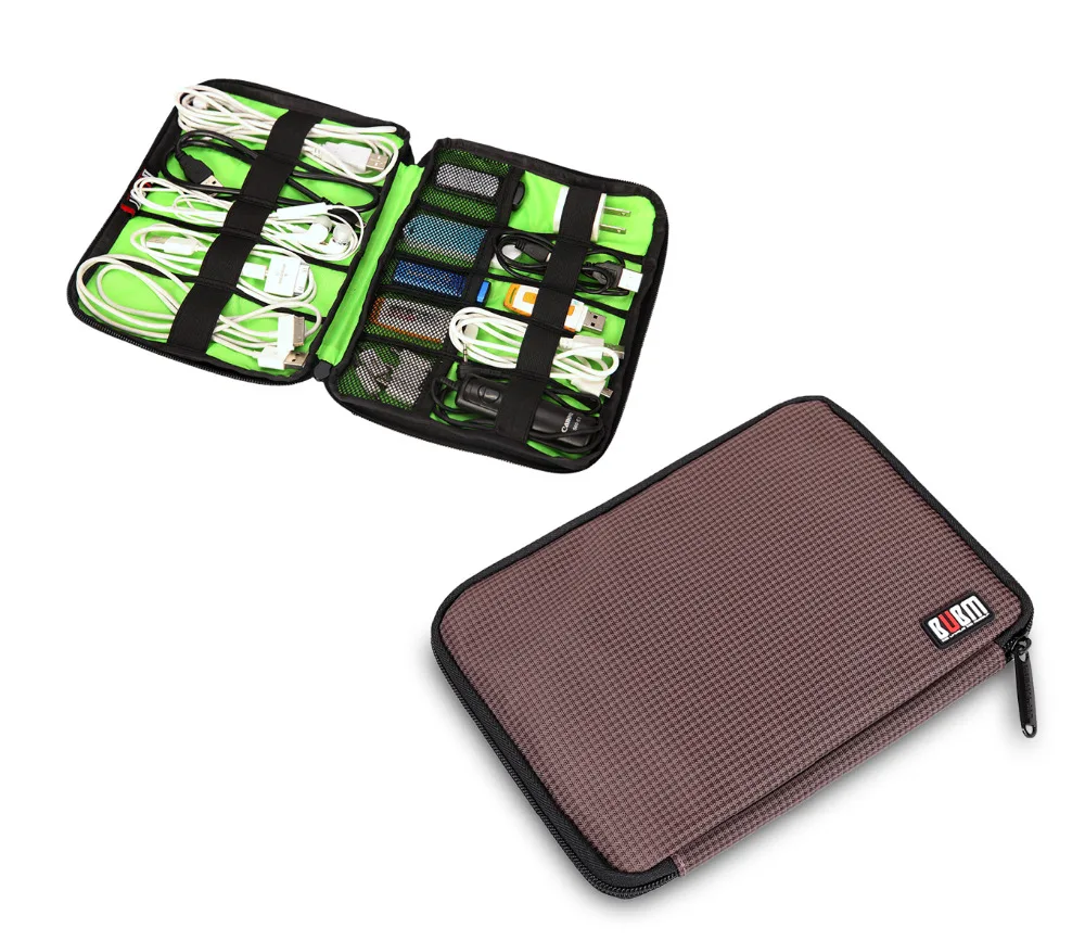 Кабельный органайзер BUBM с USB чехол для переноски цифровые гаджеты электронные