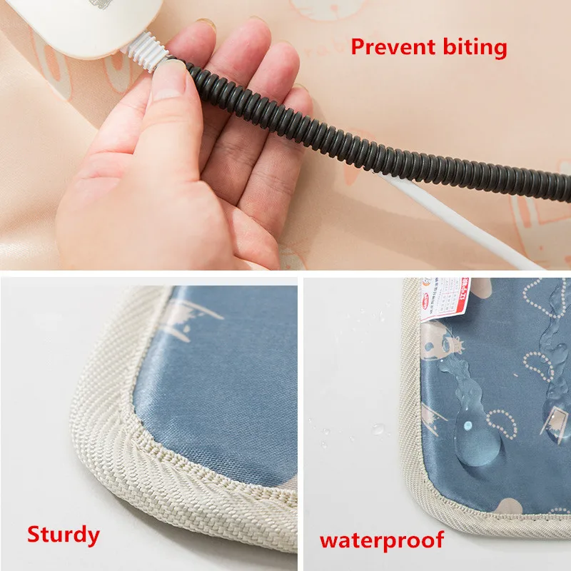 220V Pet heating blanket.Dog cat blanket. Anti-bite Leakage prevention waterproof and sturdy electric blanket | Дом и сад