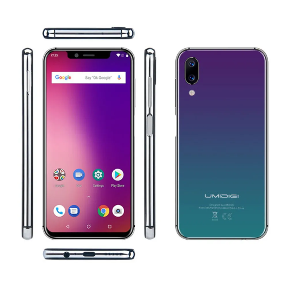 В наличии в Европе UMIDIGI UMI один 4 Гб оперативной памяти 32 встроенной Встроенная