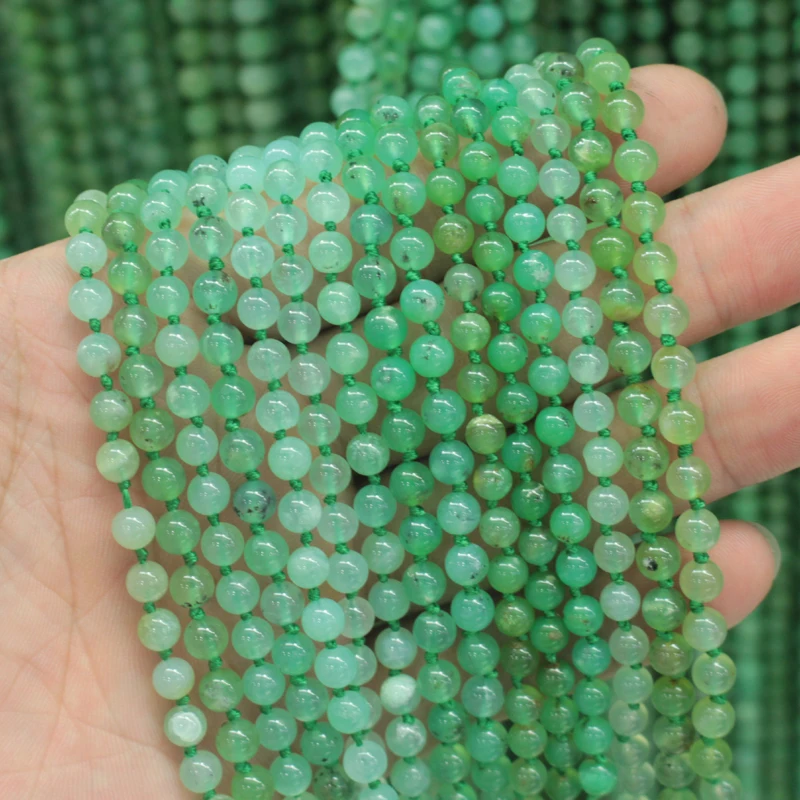 

wholesale ! 5 strand ! Natural Chrysoprase beads natural GEM beads DIY loose beads for jewelry making strand 15 " wholesale !