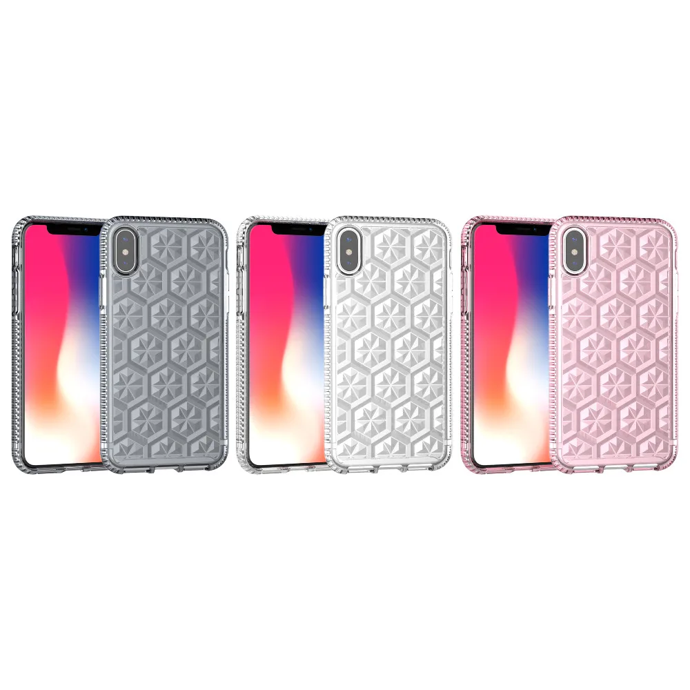 Blucub чехол для iPhone 8 7 6 6s plus прозрачный ПК и ТПУ силиконовый iPhone7 Алмазная текстура