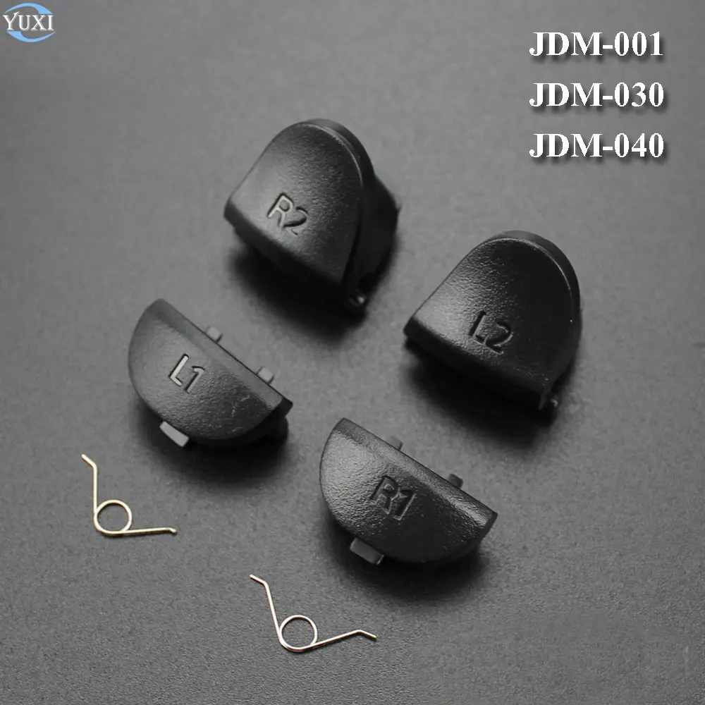 Юйси L1 R1+ L2 R2 триггер кнопки геймпад Кнопка JDM 001 011 030 040 запасные части для playstation 4 PS4 контроллер w/Весна