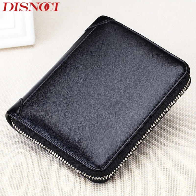 Распродажа мужские кошельки унисекс из бычьей спилковой кожи RFID бумажники