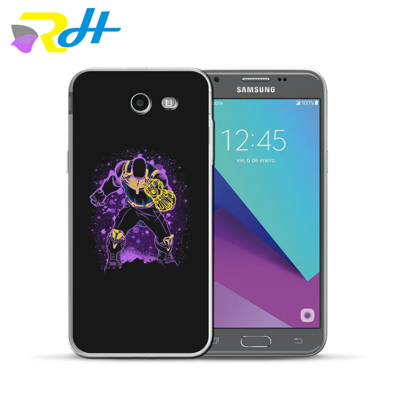 Мягкий ТПУ чехол для Samsung Galaxy J4 J6 J8 2018 Мстители задняя оболочка J3 J5 J7 2017 J5Prime J6Plus Coque