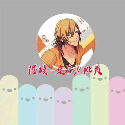 1 шт. игра Uta No Prince-Sama BroochIchinose Tokiya Syo Shinomiya значок для рюкзака значки на булавке Stema вентиляторы коллекционируют - Окраска металла: 7