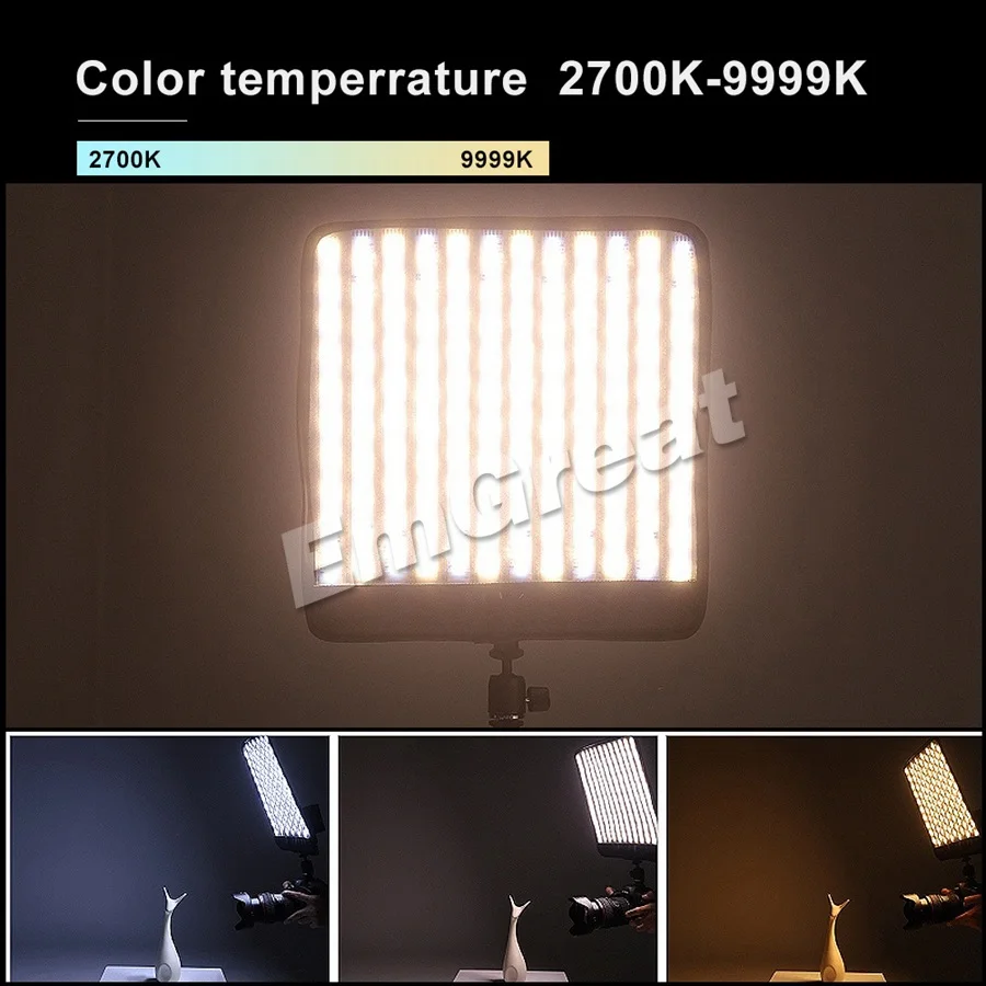 FalconEyes T12 RGB цветной 50 Вт 2700K 9999K двухцветный Регулируемый Диммируемый CRI 95