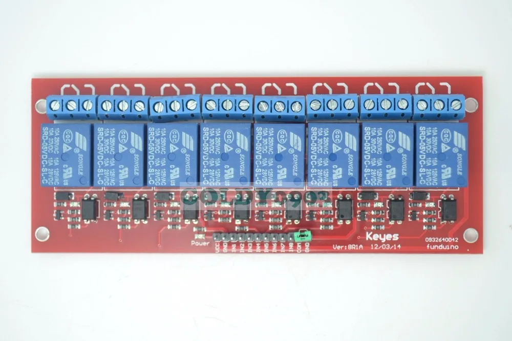 5-канальный 8-канальный релейный модуль для Arduino PIC AVR DSP ARM | Лампы и освещение