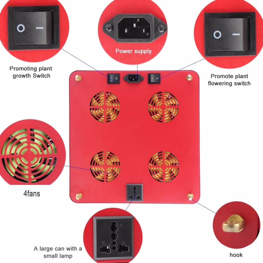 Max 4 COB 400W Светодиодный светильник для выращивания растений полный спектр