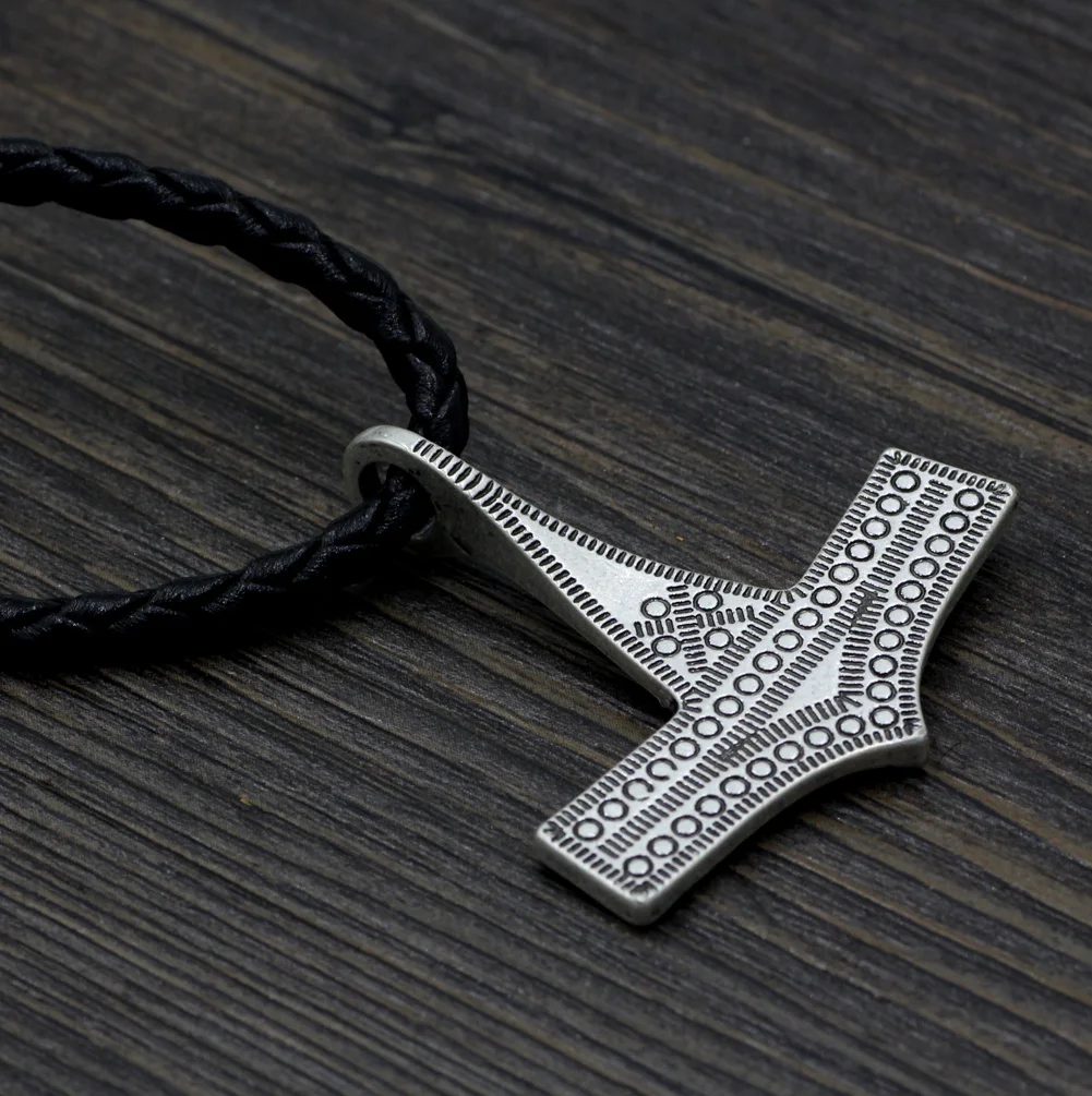 Thor hammer Mjolnir амулет викинга молоток скандинавский норвежский кулон ювелирные