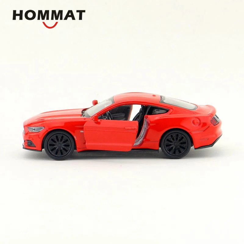 Модель автомобиля HOMMAT 1:36 Ford Mustang GT 2015 литой автомобиль из сплава коллекционная