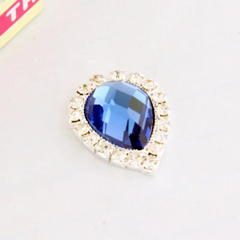 Аппликация для головных уборов одежды сумок 10 шт. розовое золото 2 6*2 см|rhinestone picture