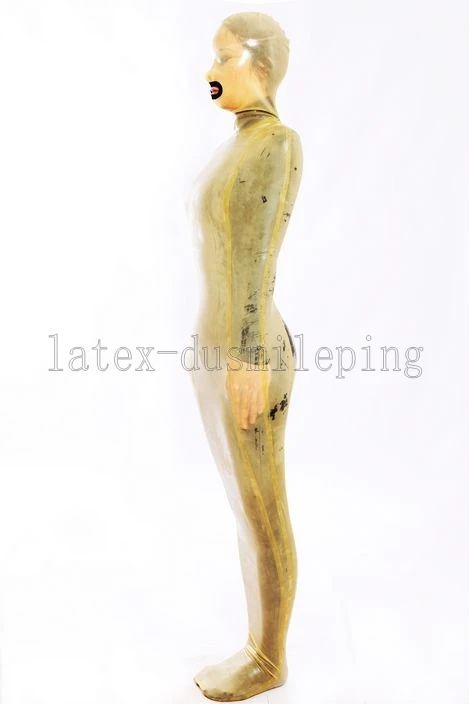 100%Latex Rubber Gummi Bodybag Sleep Sack Sleeping Bag Leotard |