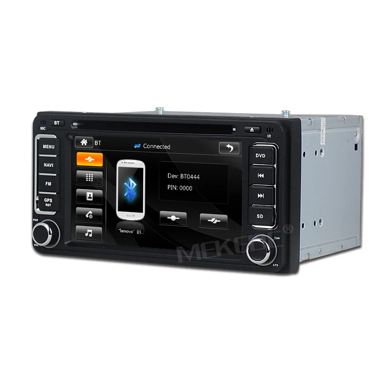 Емкостный экран 2 DIN автомобильный DVD gps для Toyota Terios Старый Corolla Camry Prado RAV4 универсальное Радио RDS 1080p+ карта