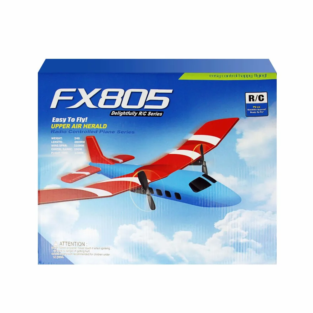 VICIVIYA RC FX-805 Fly Bear glider 2 4G 2CH самолет с фиксированным крылом самолета для детей 5-15 лет