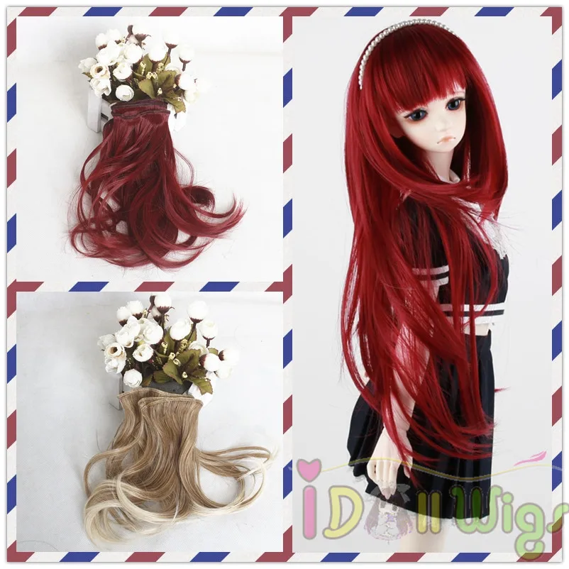 Парик для куклы сделай сам 20x100 см 5 шт./лот|american girl|doll wigamerican girl doll |