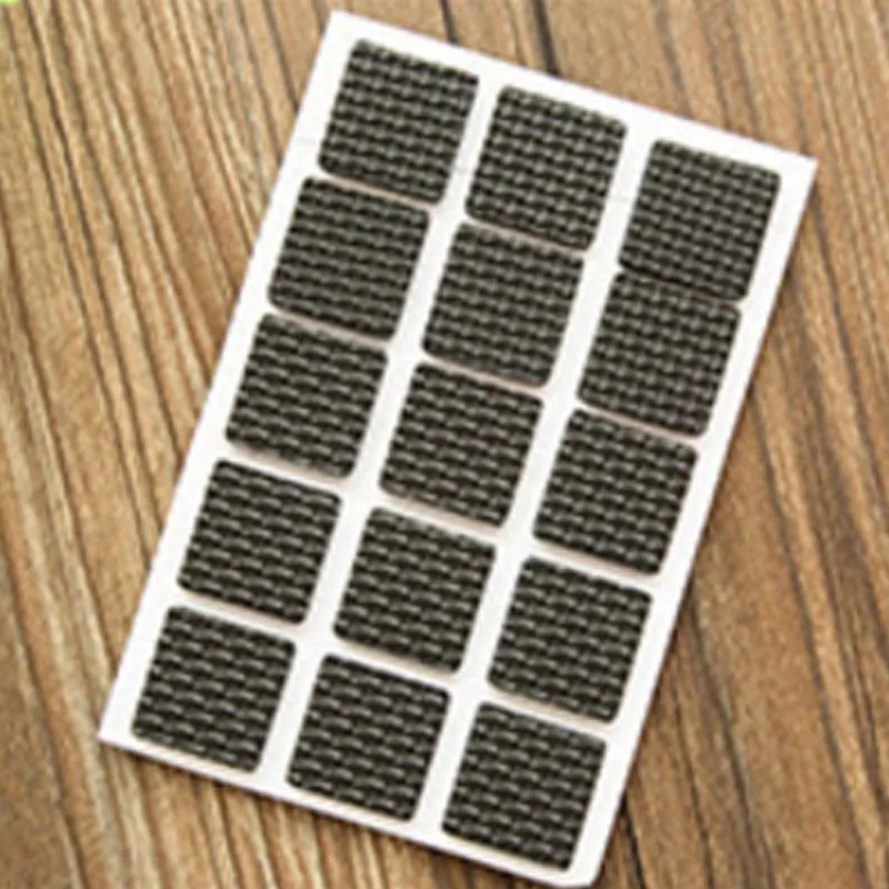 square 30 pcs Подушка для ног стула утолщенная защитная накладка для мебели 1 набор многофункциональных нескользящих предметов домашнего обихода - Цвет: square 30 pcs