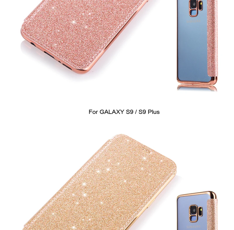 Чехол для samsung Galaxy S8 S9 Plus Note 8 9, чехол для samsung A3 A5 J3 J5, роскошный тонкий кожаный чехол-книжка из ТПУ, флип-чехол для телефона