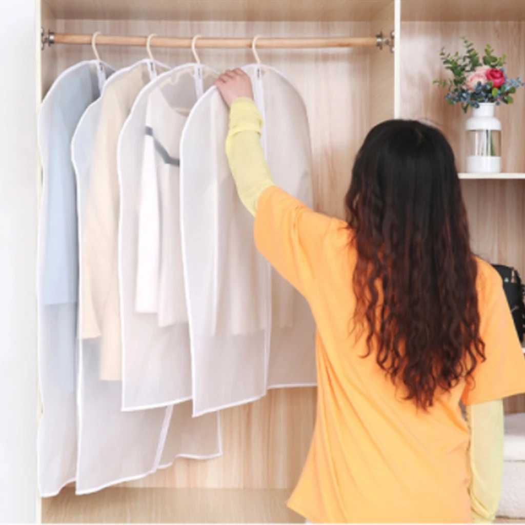 5 шт. прозрачные мешки для танцев на молнии|Чехлы одежды| |