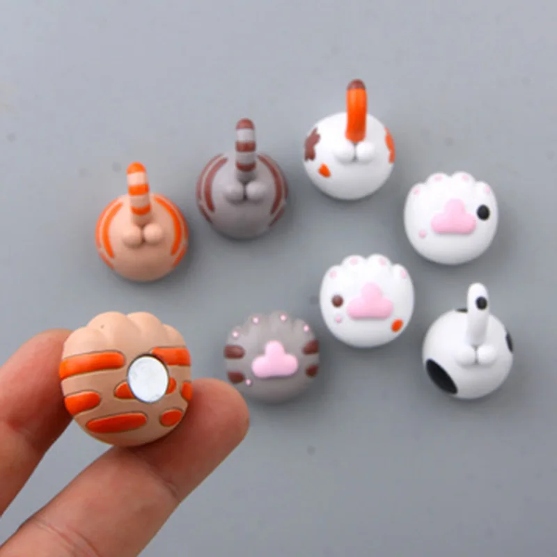 Изделия из смолы магниты на холодильник каваи кошачий хвост сувенир