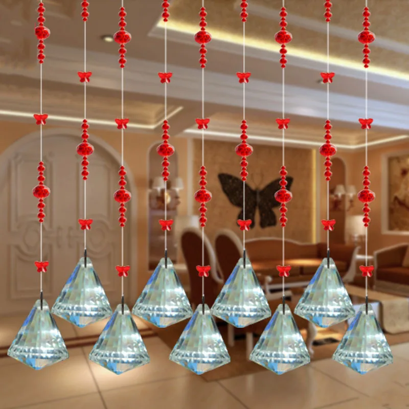 Вечерние шторы из хрустального стекла 20 метров|window hanging decorations|hanging screen door curtainhome
