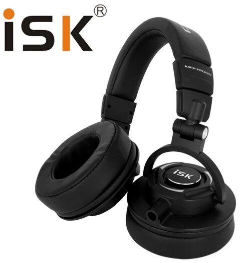 Полностью закрытый монитор ISK MDH9000 наушники для DJ/аудио смешивания/записи