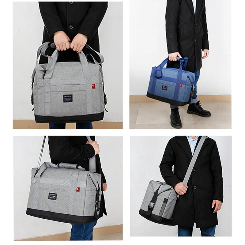 Большой 37 см Оксфордский изолированный пакет для пищевых продуктов термальный