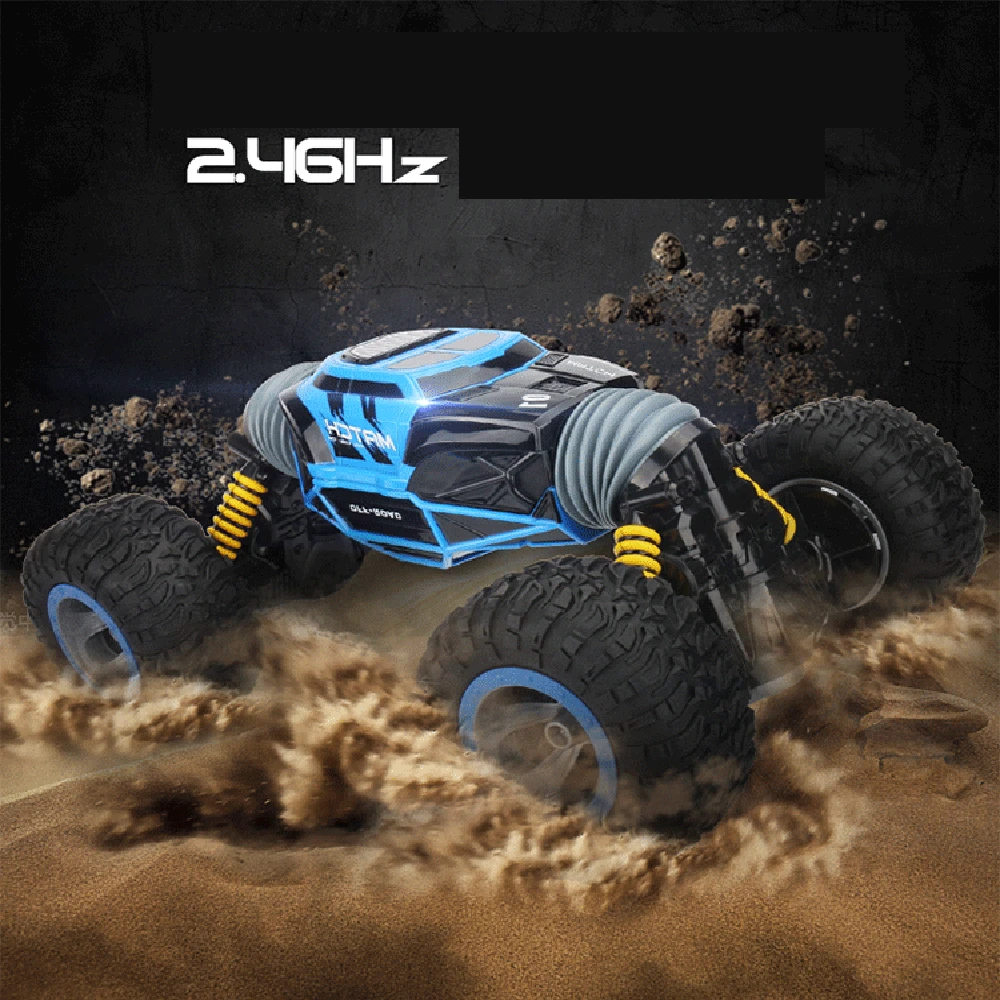 RC автомобиль 4WD грузовик весы двухсторонний 2,4 ГГц один ключ трансформации вездеход варанид скалолазание Автомобиль Дистанционное управление игрушки
