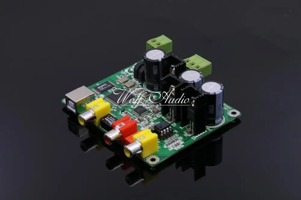 LJM аудио в сборе 32BIT384K USB DAC плата декодирования CM6631A + AKM4490 32 \ 384K|dac 32|dac decoderdac decoder board