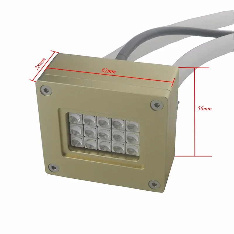 100 Вт UV LED модуль УФ-отверждения геля Лампы для мотоциклов, экспозиция печатной платы машины, ультрафиолетового обеззараживания оборудования, трафаретная печать печатная машина