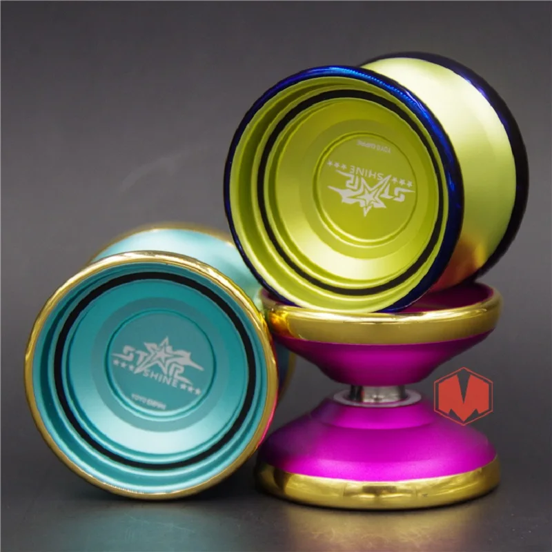 

New Arrive YOYO EMPIRE STAR SHINE YOYO Colorful yo-yo metal Yoyo for Professional yo-yo player Metal Material Classic Toys