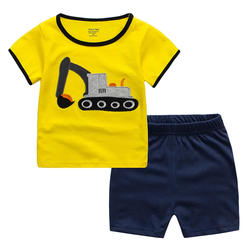 boys clothing TZ7059 Г. Одежда для мальчиков детская одежда с изображением Человека-паука, Микки, Conjunto Infantis летний спортивный костюм пижама для мальчиков, Vetement Ensemble Garcon - Цвет: boys clothing TZ7059