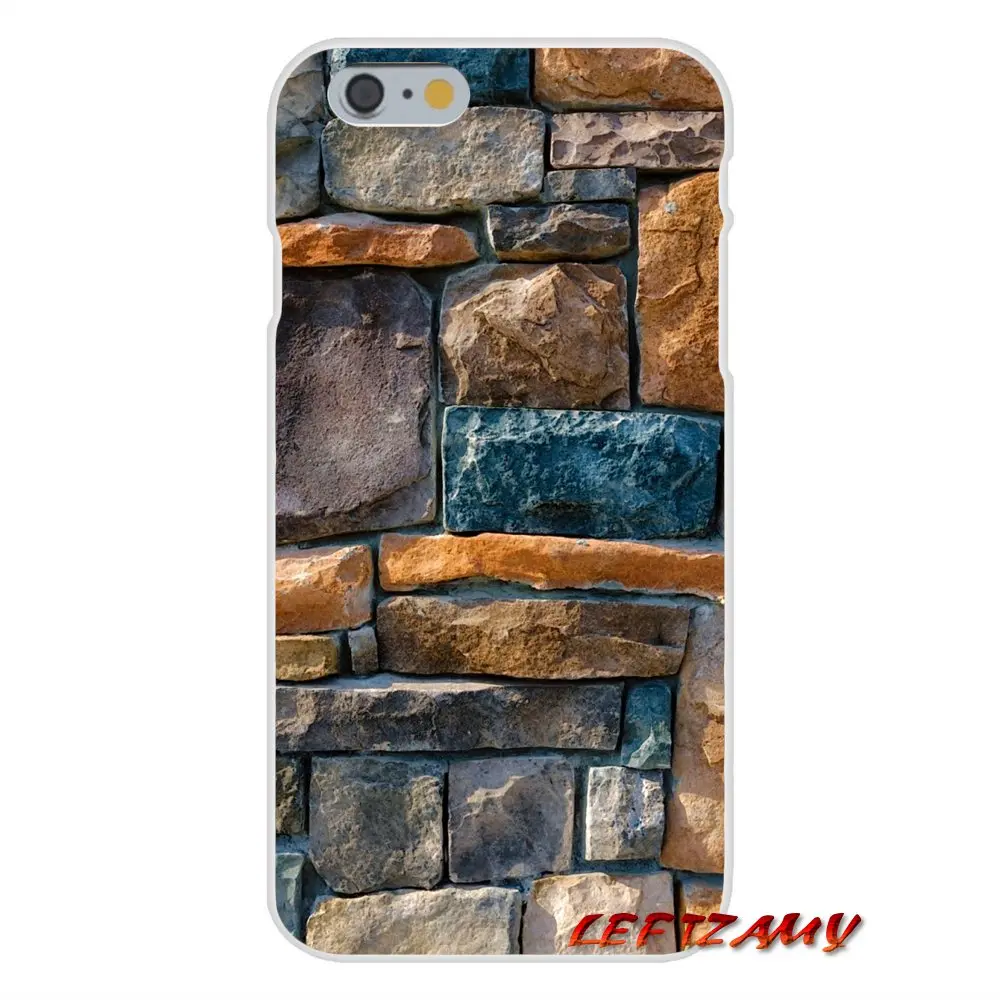 Силиконовый чехол для телефона бирюзовый камень мраморный фон Huawei P Smart Mate Y6 Pro P8 P9