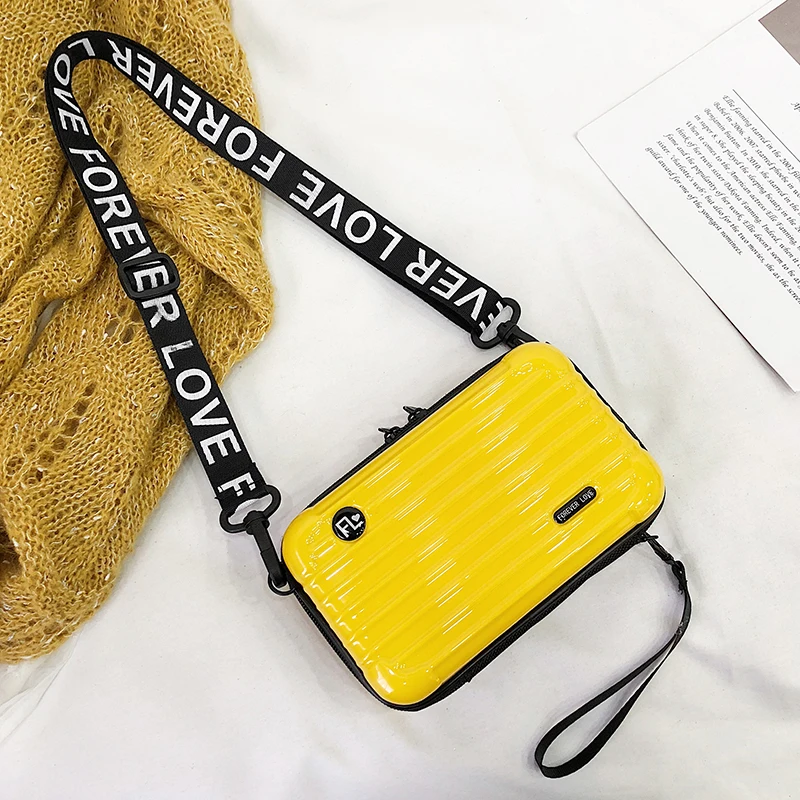 2019 новый индивидуальный миниатюрный чемодан модный жесткий чехол маленькая