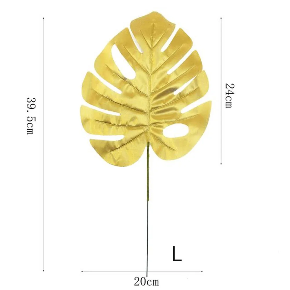 1 шт Моделирование Золотая черепаха декоративные листья пластиковые поддельные