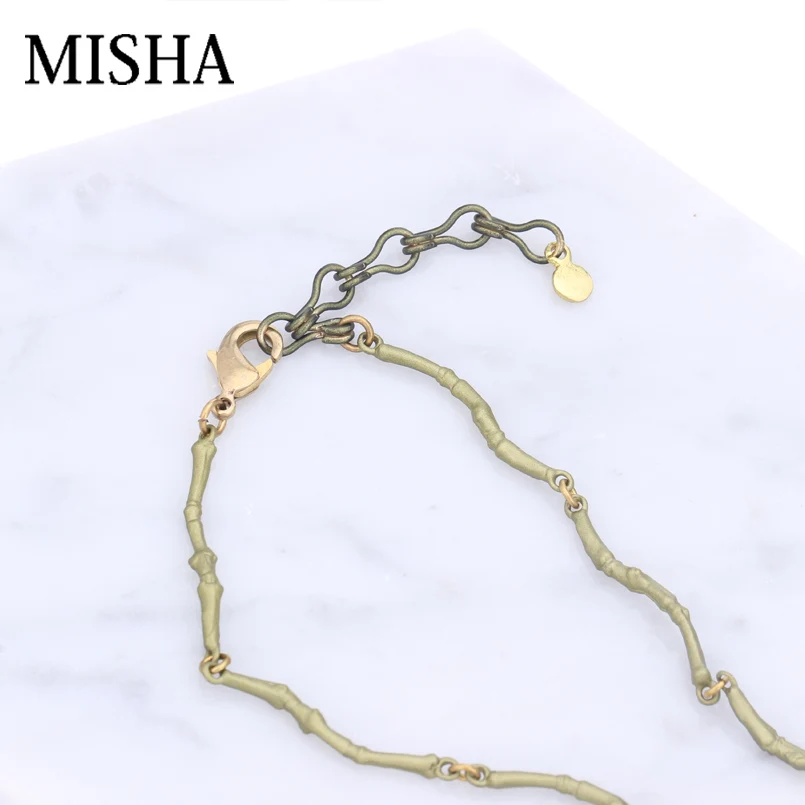 Модное милое ожерелье MISHA для девочек ювелирные изделия ручной работы роскошное