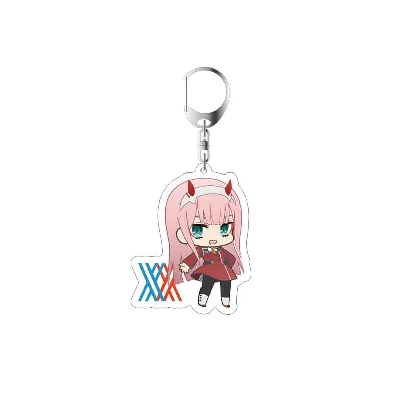 Акриловый брелок в стиле аниме DARLING In The FRANXX милый мультяшный отаку Подарочный