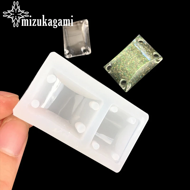 1 шт. силиконовая форма для украшений из уф смолы четыре отверстия|bracelet mold for