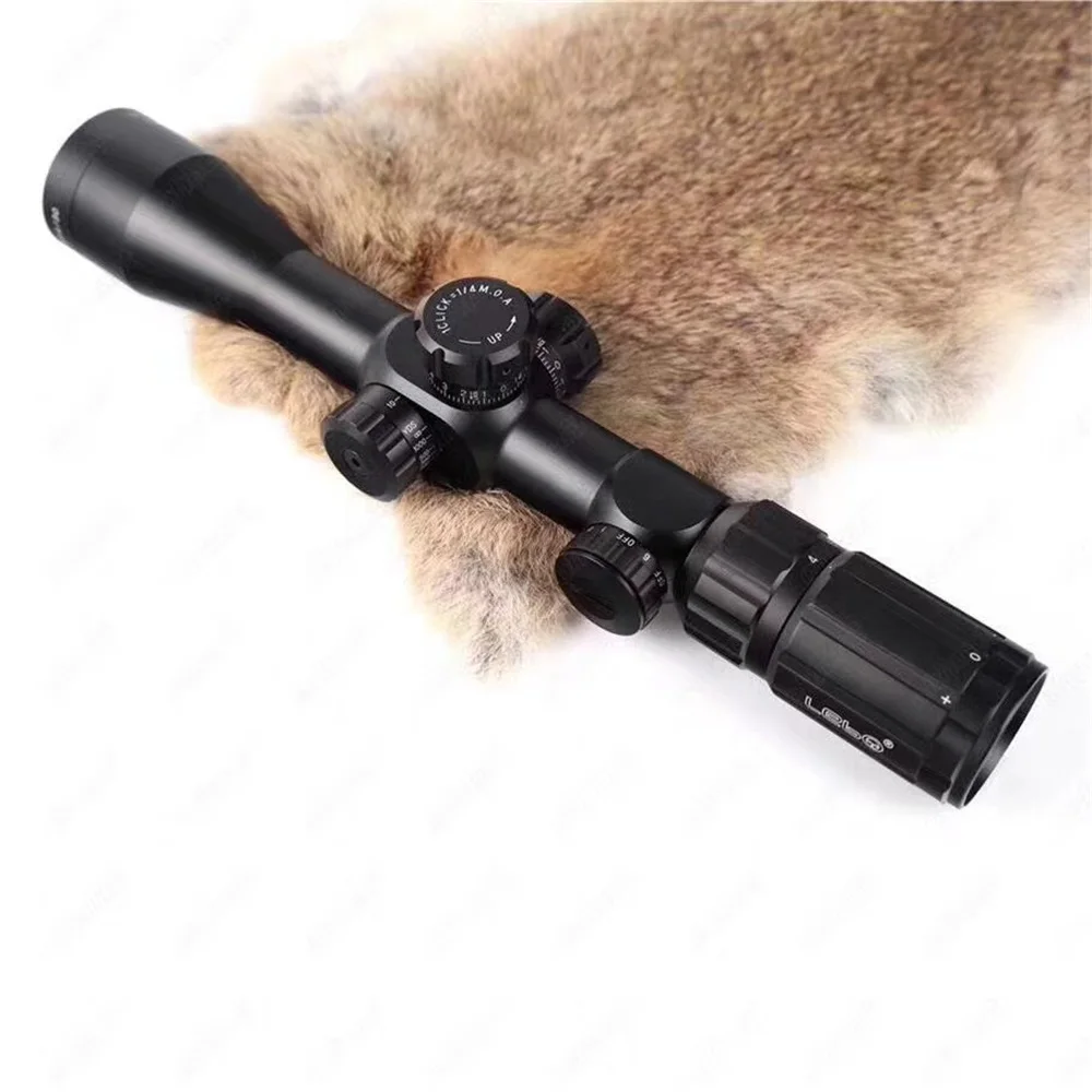 Тактический Оптический прицел LEBO TP 4 14X44SFIR первый фокусный самолёт регулировка