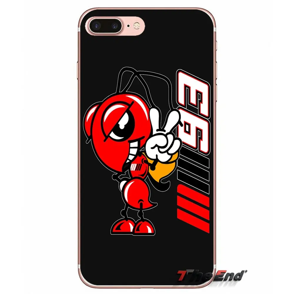 Марка Marc marquez Moto Gp 93 мягкий чехол из ТПУ с принтом &quotКапа для samsung Galaxy S2 S3 S4 S5 мини S6