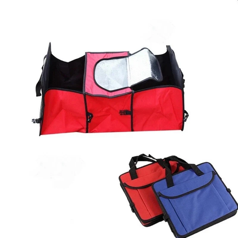 Авто мульти-карманный органайзер большой емкости складной багажник укладка и