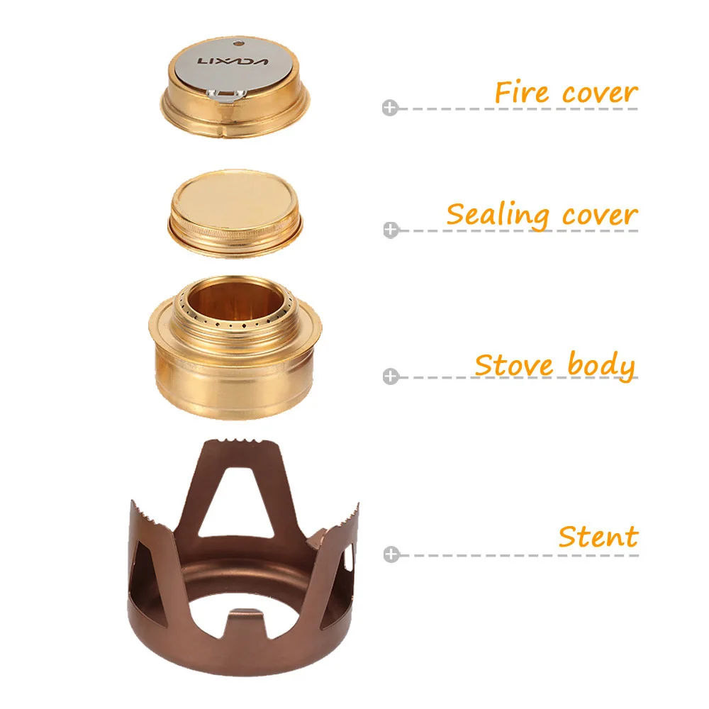 Высокое качество портативный ультра-светильник Spirit горелки из медного сплава