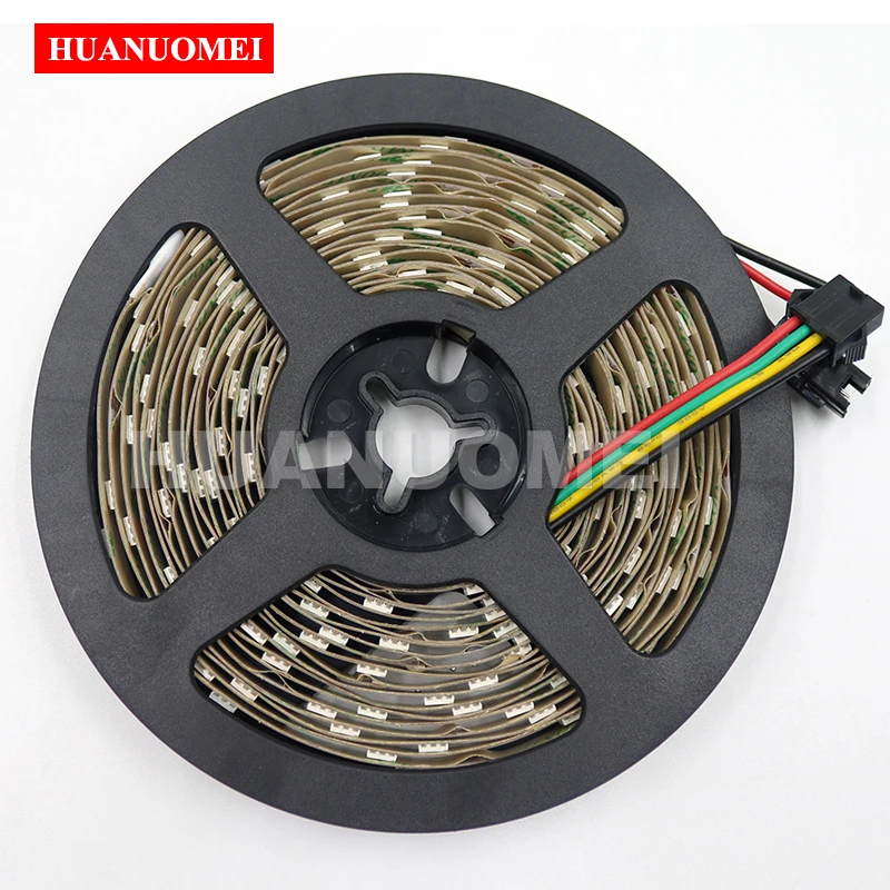 5 м APA102 30 светодиодов цифровая Адресуемая RGB Светодиодная лента гибкая 5050 SMD DC в